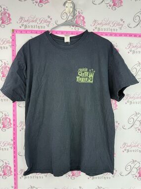 Gildan T-shirt 2017 Cruisin' Santa Maria Black Graphic Tee car